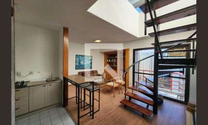 Cobertura para Aluguel - Moema, 1 Quarto,  75 m² - São Paulo