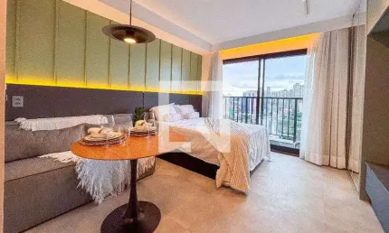 Kitnet / Stúdio para Aluguel - Pinheiros, 1 Quarto,  25 m² - São Paulo