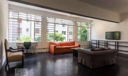 Apartamento para Aluguel - Santa Cecília, 2 Quartos,  162 m² - São Paulo