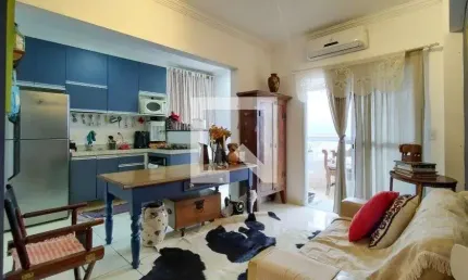 Apartamento para Aluguel - Aviação, 2 Quartos,  66 m² - Praia Grande
