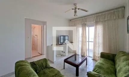 Apartamento para aluguel - aviação, 2 quartos,  80 m² - praia grande