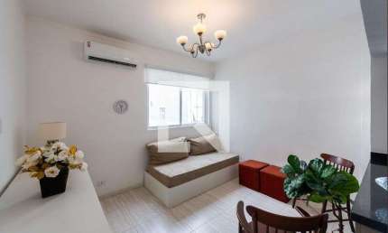 Apartamento para Aluguel - Boqueirão, 1 Quarto,  43 m² - Santos