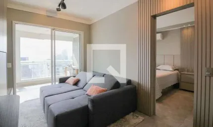 Apartamento para aluguel - brooklin, 1 quarto,  58 m² - são paulo