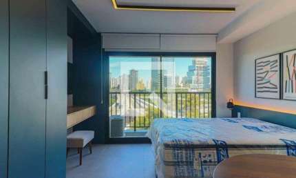 Kitnet / Stúdio para Aluguel - Pinheiros, 1 Quarto,  24 m² - São Paulo