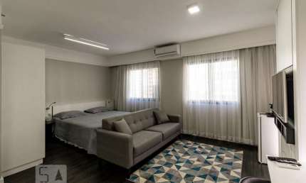 Kitnet / Stúdio para Aluguel - Moema, 1 Quarto,  33 m² - São Paulo