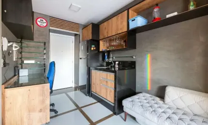 Apartamento para Aluguel - Santa Cecília, 1 Quarto,  37 m² - São Paulo