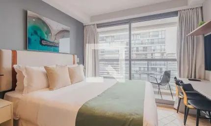 Kitnet / Stúdio para Aluguel - Jardim Paulista, 1 Quarto,  22 m² - São Paulo