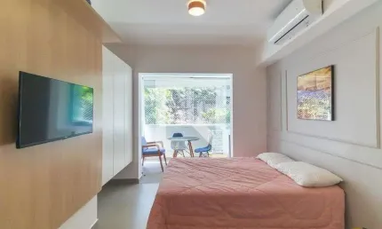 Kitnet / Stúdio para Aluguel - Vila Madalena, 1 Quarto,  26 m² - São Paulo