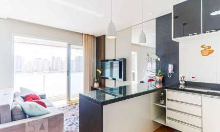 Apartamento para Aluguel - Chácara Santo Antonio, 1 Quarto,  33 m² - São Paulo