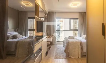 Kitnet / stúdio para aluguel - moema, 1 quarto,  20 m² - são paulo
