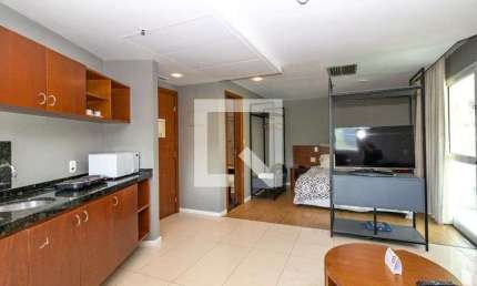 Kitnet / Stúdio para Aluguel - Barra da Tijuca - Marapendi, 1 Quarto,  56 m² - Rio de Janeiro