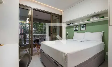 Kitnet / stúdio para aluguel - vila madalena, 1 quarto,  28 m² - são paulo