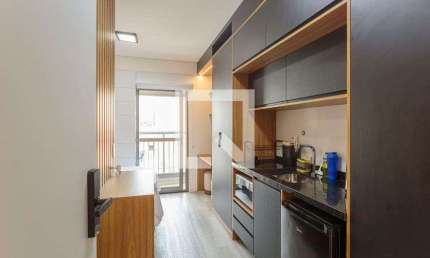 Kitnet / Stúdio para Aluguel - Moema, 1 Quarto,  24 m² - São Paulo