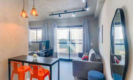 Kitnet / Stúdio para Aluguel - Brooklin, 1 Quarto,  35 m² - São Paulo