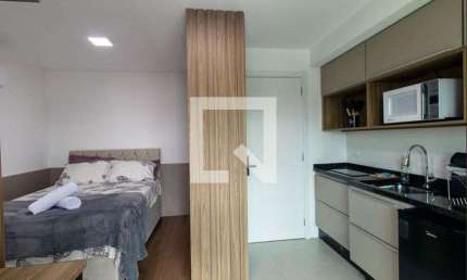 Kitnet / Stúdio para Aluguel - Novo Mundo, 1 Quarto,  24 m² - Curitiba
