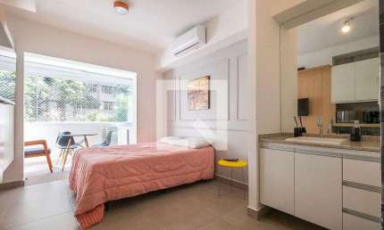 Kitnet / Stúdio para Aluguel - Vila Madalena, 1 Quarto,  26 m² - São Paulo
