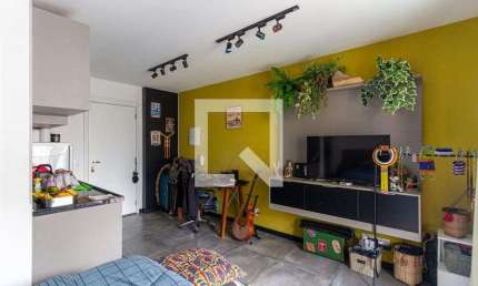Kitnet / Stúdio para Aluguel - Santa Cecília, 1 Quarto,  26 m² - São Paulo