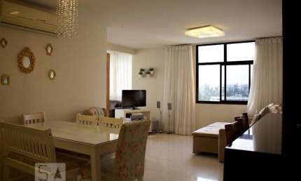 Apartamento para Aluguel - Barra da Tijuca, 3 Quartos,  110 m² - Rio de Janeiro