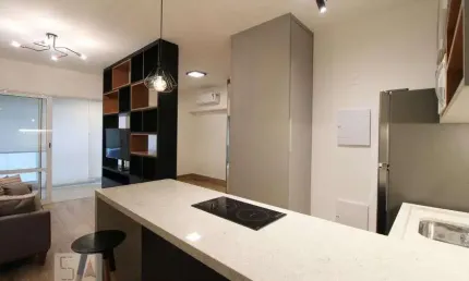 Kitnet / Stúdio para Aluguel - Campo Belo, 1 Quarto,  42 m² - São Paulo