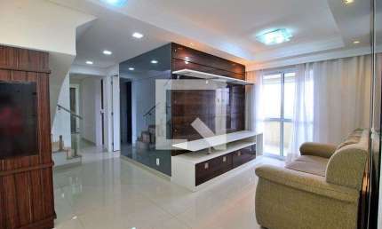 Cobertura para Aluguel - Campestre, 3 Quartos,  145 m² - Santo André