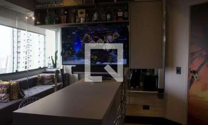 Kitnet / Stúdio para Aluguel - Panamby, 1 Quarto,  40 m² - São Paulo