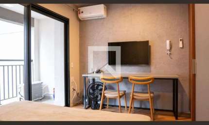 Kitnet / Stúdio para Aluguel - Santa Cecília, 1 Quarto,  28 m² - São Paulo