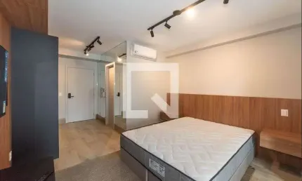 Kitnet / stúdio para aluguel - brooklin, 1 quarto,  32 m² - são paulo