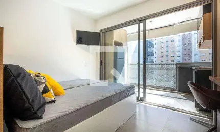 Kitnet / stúdio para aluguel - pinheiros, 1 quarto,  24 m² - são paulo