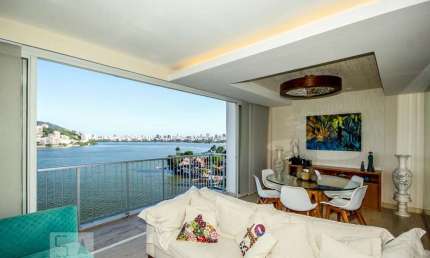 Apartamento para Aluguel - Lagoa, 3 Quartos,  110 m² - Rio de Janeiro