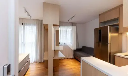 Kitnet / Stúdio para Aluguel - Santa Cecília, 1 Quarto,  26 m² - São Paulo