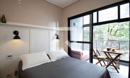 Kitnet / Stúdio para Aluguel - Pinheiros, 1 Quarto,  26 m² - São Paulo
