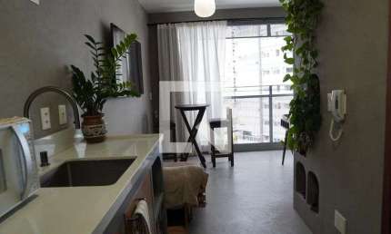 Kitnet / Stúdio para Aluguel - Pinheiros, 1 Quarto,  29 m² - São Paulo