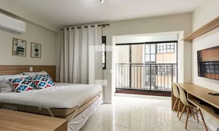 Kitnet / Stúdio para Aluguel - Brooklin, 1 Quarto,  25 m² - São Paulo