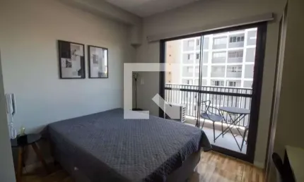Kitnet / stúdio para aluguel - brooklin, 1 quarto,  23 m² - são paulo