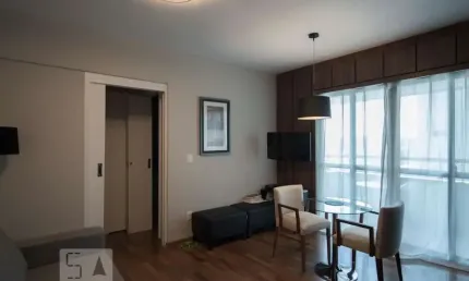 Apartamento para Aluguel - Brooklin, 1 Quarto,  46 m² - São Paulo