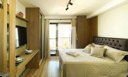 Kitnet / Stúdio para Aluguel - Pinheiros, 1 Quarto,  24 m² - São Paulo