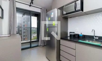 Kitnet / Stúdio para Aluguel - Brooklin, 1 Quarto,  23 m² - São Paulo
