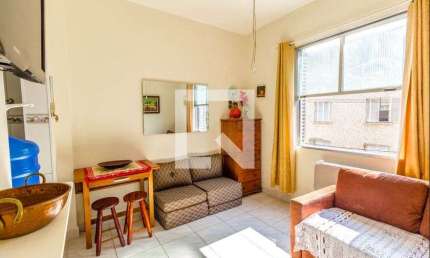 Apartamento para Aluguel - Cidade Ocian, 1 Quarto,  23 m² - Praia Grande