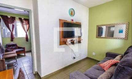 Apartamento para Aluguel - Guilhermina, 1 Quarto,  30 m² - Praia Grande