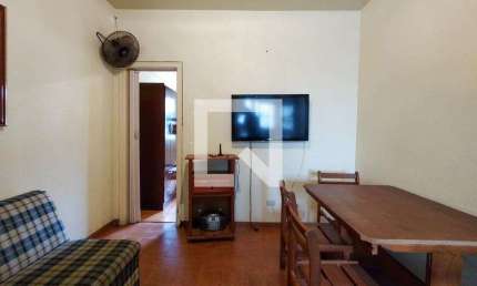 Apartamento para Aluguel - Guilhermina, 1 Quarto,  34 m² - Praia Grande