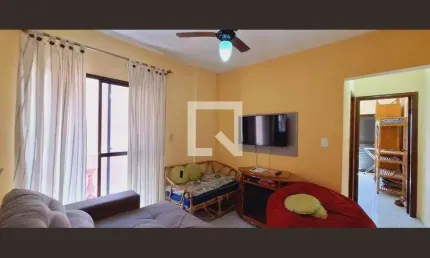 Apartamento para Aluguel - Vila Caiçara, 1 Quarto,  50 m² - Praia Grande