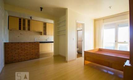 Kitnet / Stúdio para Aluguel - São Sebastião, 1 Quarto,  44 m² - Porto Alegre