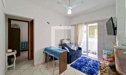 Apartamento para Aluguel - Cidade Ocian, 1 Quarto,  35 m² - Praia Grande