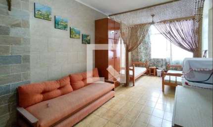 Kitnet / Stúdio para Aluguel - Guilhermina, 1 Quarto,  47 m² - Praia Grande