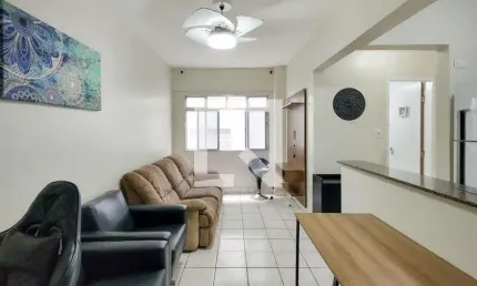 Apartamento para Aluguel - Vila Tupi, 1 Quarto,  49 m² - Praia Grande