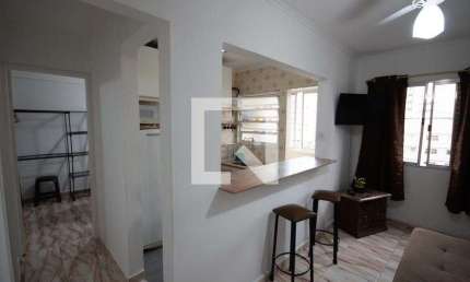 Apartamento para Aluguel - Aviação, 1 Quarto,  32 m² - Praia Grande