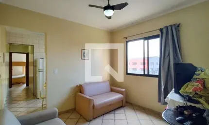 Apartamento para Aluguel - Aviação, 1 Quarto,  50 m² - Praia Grande
