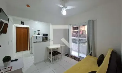 Apartamento para Aluguel - Boqueirão, 1 Quarto,  41 m² - Praia Grande