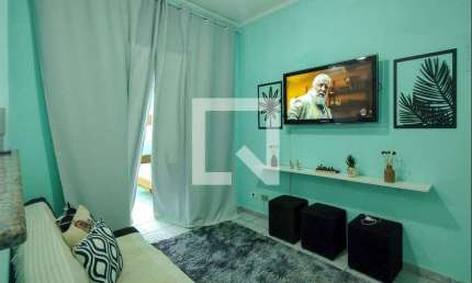 Apartamento para Aluguel - Nova Mirim, 2 Quartos,  14 m² - Praia Grande