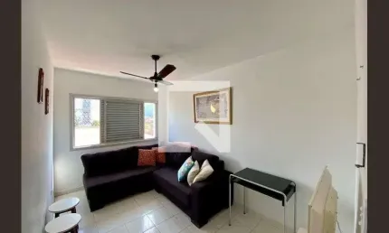 Apartamento para aluguel - nova mirim, 1 quarto,  52 m² - praia grande